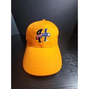 Harrisburg Senators MiLB‎ strapback Hat Cap Orange promo minor league baseball